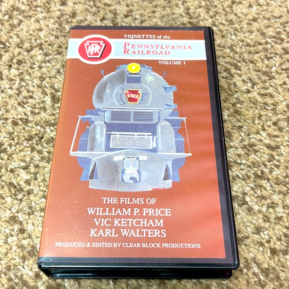 Vignettes of the Pennsylvania railroad volume one VHS 1998 video tape